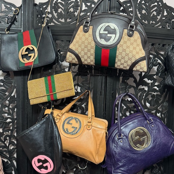 AUTHENTIC GUCCI WEB BLONDIE BAG - Picture 11 of 15